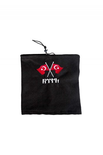 Safari AVM Turkish Flag Fleece Neck Gaiter Large