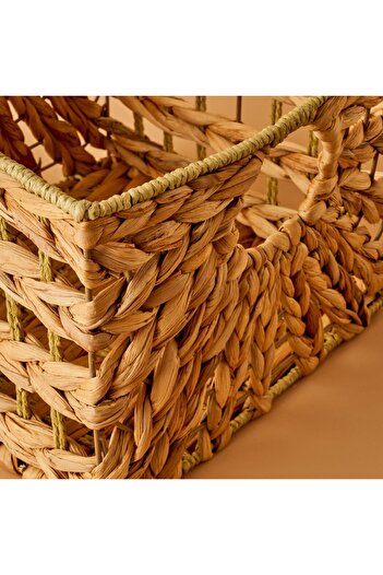 Bella Maison Rosa Wicker Basket Natural (30X30X23 cm)