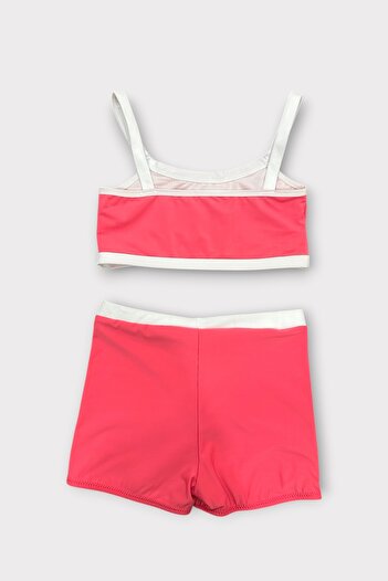 Nilmay mayo Kız Çocuk Şortlu Bikini Takımı