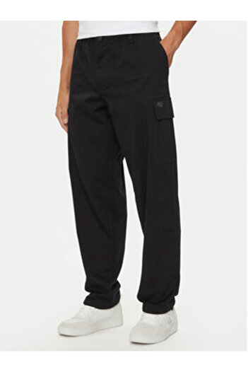 Calvin Klein Jeans Men's Fabric trousers J30J326848 Black