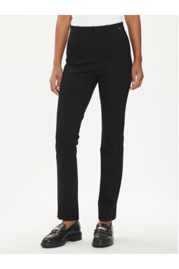 Tommy Hilfiger Women's Fabric trousers WW0WW39721 Black