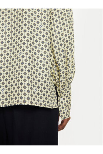 Tommy Hilfiger Women's Blouse WW0WW42294 Yellow
