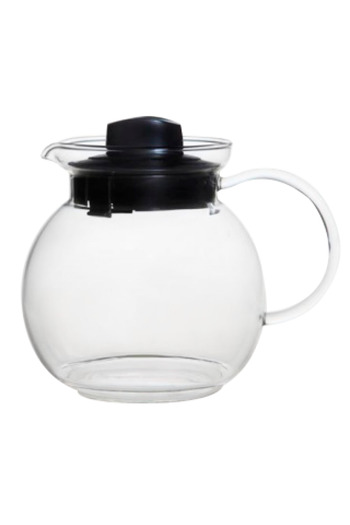 Termisil Heat-resistant glass tea mug MAJA 1.5l with glass handle, for microwave oven