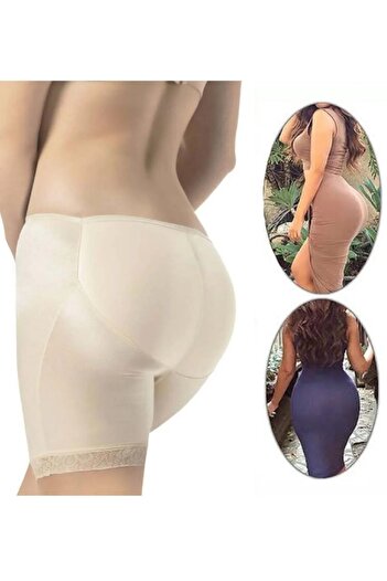 REYNEV Women's Pop up Hip Support Shorts Corset, Butt Supportive and Plump-Looking Corset Shorts