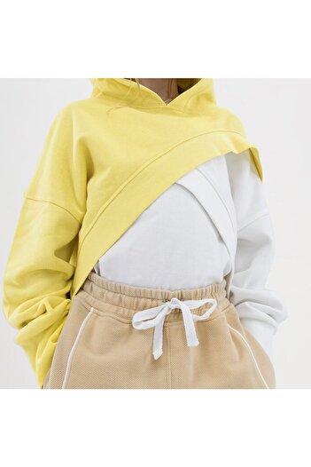 LC Waikiki Girl's Asymmetrical Sweatshirt