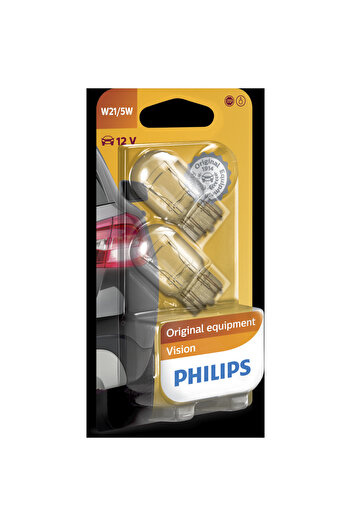 Philips Bulb w21/5w12vx2pcs