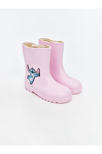 LC Waikiki İzr Yeni Sezon Stitch Baskılı Kız Çocuk Yağmur Botu