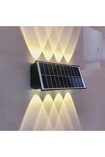 Alista Home Aplica LED Exterior Solaris, 8 Surse de lumina, Lumina Calda, Negru