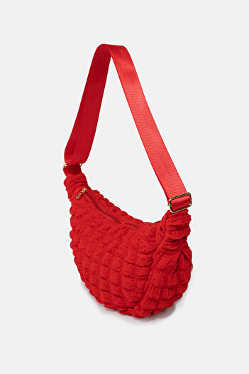 KIND BAG - Women's Crossbody Bag Made of RPET Material - Red