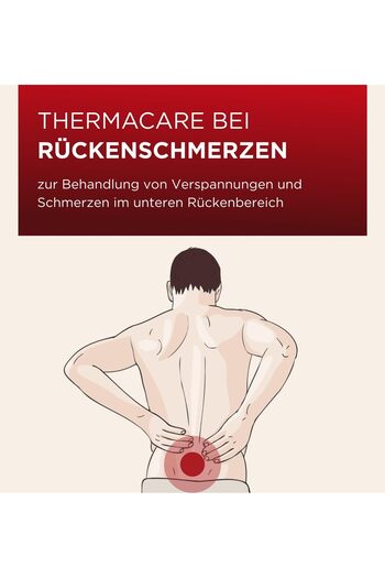 Thermacare Heat Patches for Lower Back, 2 Pieces