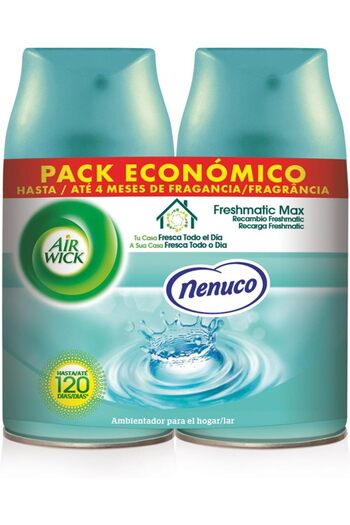 Air Wick Freshmatic Ambientador Recambio Nenuco 2 X 250 Ml
