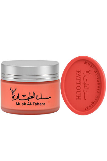 MUSK AL TAHARA Sensitive Area and Body Nar Musk Soap 50Gr+ Perfume and Moisturizing Cream 50ml 50ml