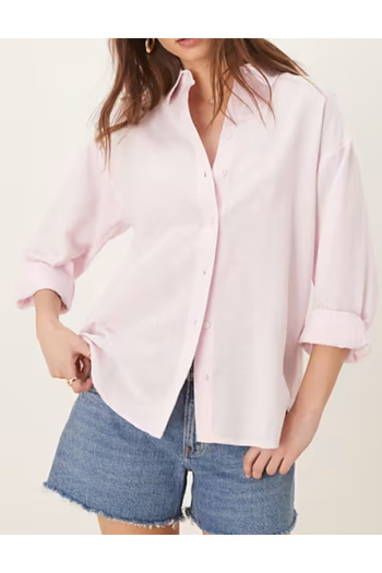 Stradivarius shirt, pink