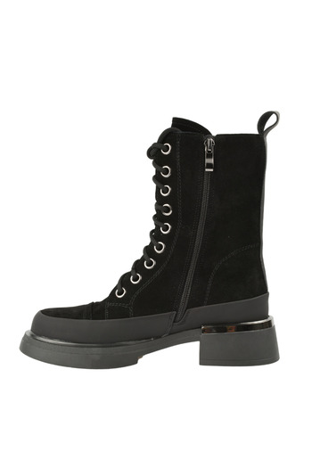 Anna Viotti Casual boots, women, ANNA VIOTTI, D107-PH3168 black, suede 36