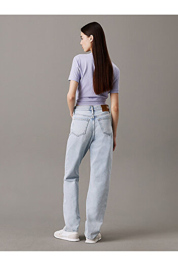 Calvin Klein Women's High Rise Straight Jean Pants