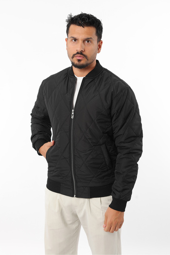 Rodrigo Men's Bomber Seasonal Sports Quilted Zippered Jacket