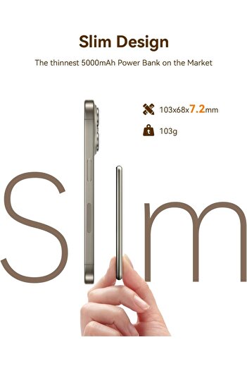 Kuulaa Power Bank Magsafe 5000mAh Portable Charger