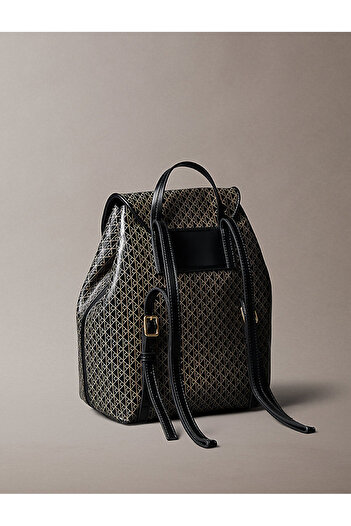 Calvin Klein Women's Eemblem Flap Backpack