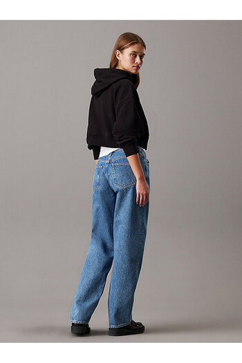 Calvin Klein Women's Woven Label Hoodie