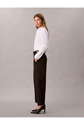 Calvin Klein Women's Stretch Cotton Twill Pants
