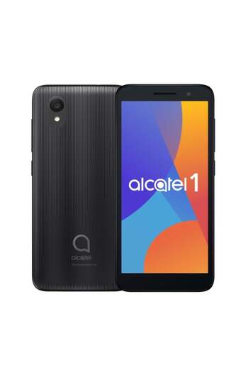 Alcatel 1 Dual Sim 32GB ROM 1GB RAM Android 11 FM Radio 4G LTE Volcano Black