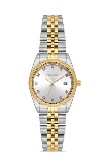 DAVID GUNER Mini Case Retro Women's Wristwatch Case Diameter 28 mm