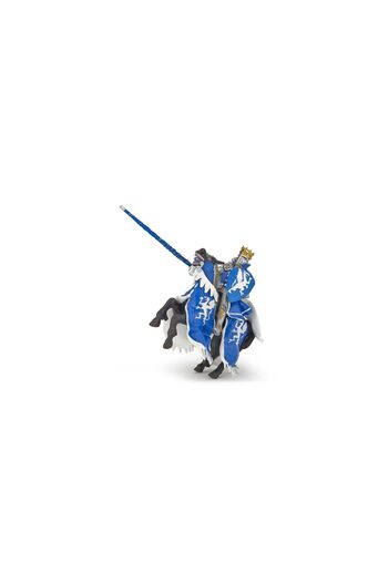 Papo FIGURINA CALUL REGELUI CU BLAZON DRAGON ALBASTRU