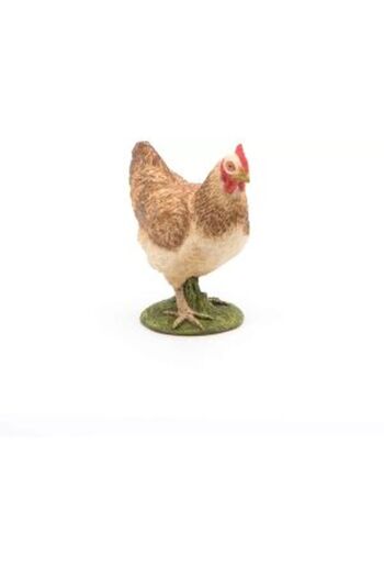 Papo Red Hen Figurine