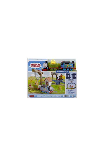 Mercaton THOMAS PLAYSET WITH MOTORIZED LOCOMOTIVE THOMAS DELIVERS PAINT