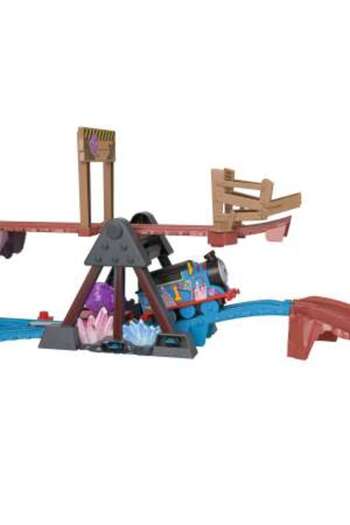 mattel Thomas Set De Joaca Crystal Caves Adventure Cu Locomotiva Motorizata Thomas