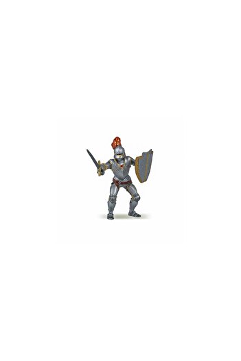 Papo FIGURINA CAVALER IN ARMURA ROSIE