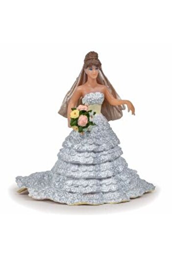 Papo FIGURINA MIREASA CU ROCHIE DIN DANTELA