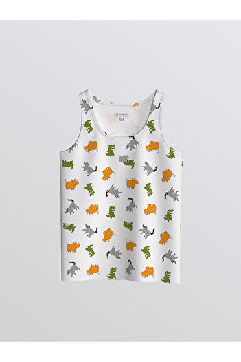 LC Waikiki Printed Boy's Undershirt