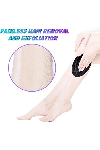 Karll Hair Removal Device by Friction with Nano Crystals, Violet