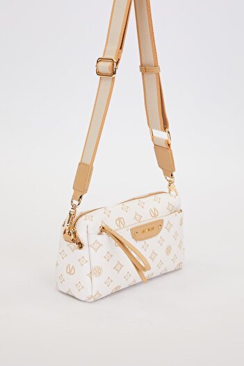 Levidor Yellow Stripe Belted Shoulder Bag