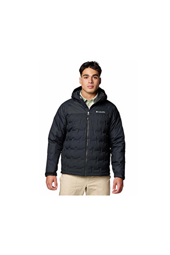 Columbia Grand Trek ™   Iii down Hooded Jacket Men's Outdoor Coat (650 Fill Power down) 2086111010 Black