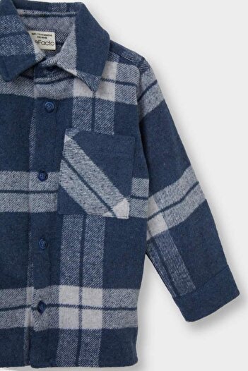 DeFacto Baby Boy Checked Flannel Long Sleeve Shirt (25 Au)