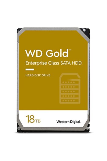 WD HDD Gold 18TB, 7200RPM, 512MB cache, SATA III