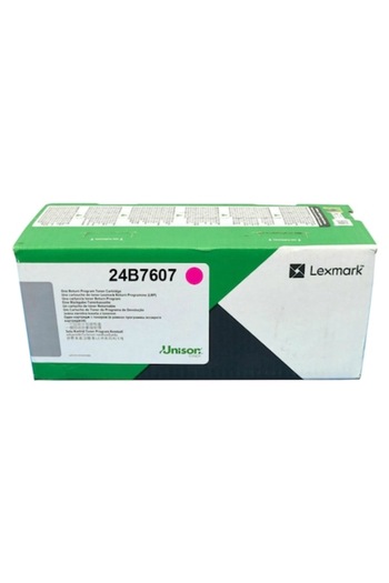 Lexmark Toner 24B7607, 12000 pages, Return Program Magenta
