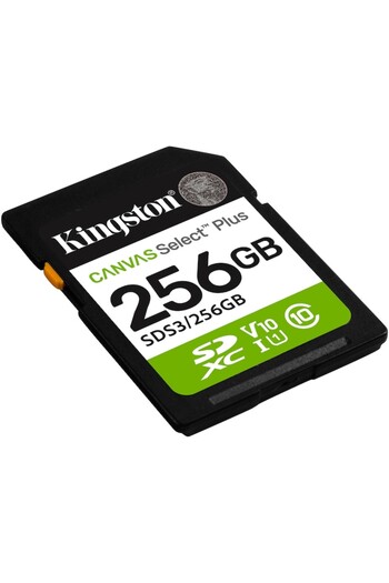 Kingston Card de memorie SDXC Kingston, 256 GB, Select Plus, Clasa 10 UHS-I Performance