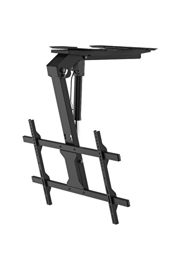 SERIOUX Suport TV de tavan motorizat TVM0748D, reglabil, 43"-86" (109cm-218cm), negru