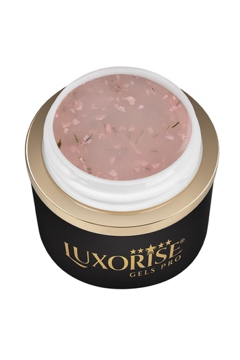 LUXORISE RevoFlex Floral UV Nail Builder Gel 30ml, Dreamy Almond