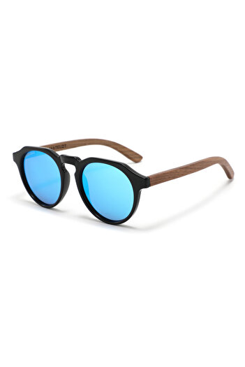 MATELOT VINTAGE BROWN sunglasses, UV 400 polarized lenses, bamboo wood arms