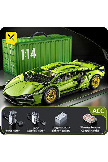 Choice9 Electric with box ToylinX Technical Building Blocks Racing Sport Car Speed Vehicle Model City Mechan