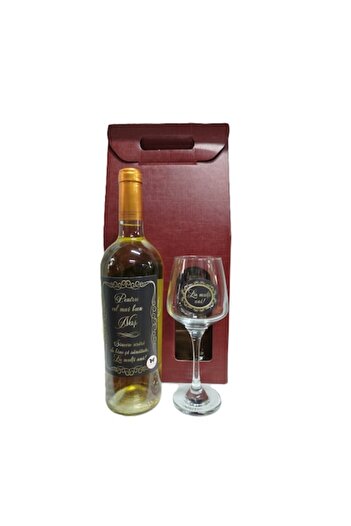 OEM Wine bottle and glass set, in a design cardboard box, Dary Home, For the best Nose, Happy Birthday