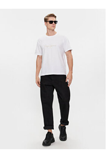 Pepe Jeans Ανδρικό T-Shirt PM509207 Λευκό