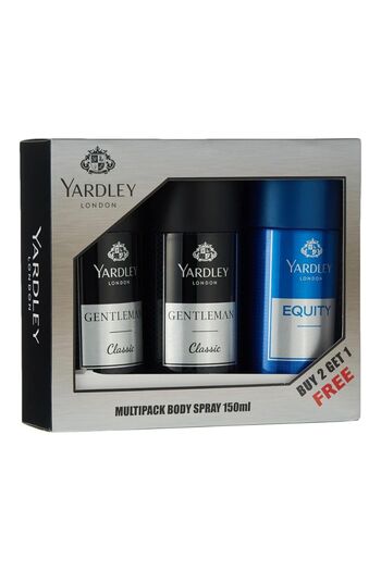 Tresemme Yardley Deodorant Gentleman, 3x150ML