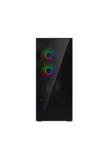 Arctic Xtender VG case, MiddleTower, E-ATX, PCIe riser included, Black