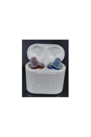 K KATHODE Rechargeable Analog Hearing Aid G-19 – Bilateral Set with Discreet Design and Magnetic Charging