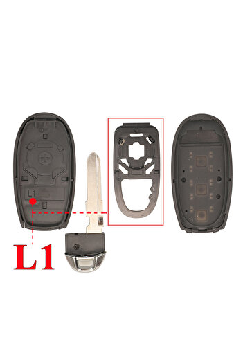 Choice L1 jingyuqin 2BT Smart Card Key Shell for Suzuki Vitara Alivio S-CROSS SX4 Swift Car Remote Emergenc